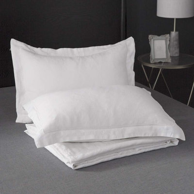 Ensemble de housse de couette 100% lin