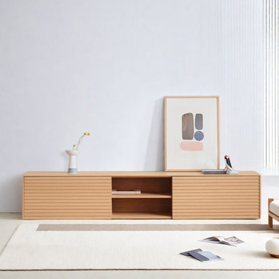 Japanese-style modern minimalist TV cabinet
