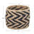 Cattail and Paper Zee Basket Decorative Storage Organizer with Handwoven Fibers-222905616