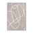 Polished Chrome Single Picture Framed Paper