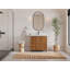 Meuble-lavabo simple 36 po avec plateau en quartz Chicago Teak-94459014
