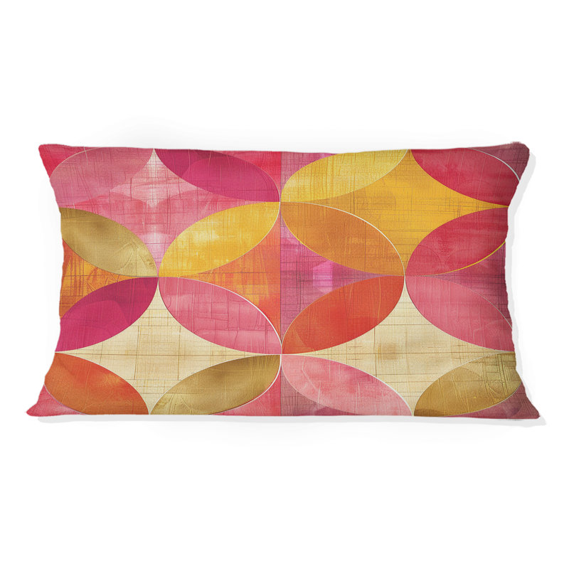 Coussin lombaire rétro Mid-Century