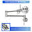Pot Filler Faucet - Wall Mount Kitchen Sink Faucet Folding Stretchable With Single Hole Two Handles-118546096