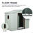 Outdoor Metal Storage Shed With Window And Metal Foundation-113767394-113767391