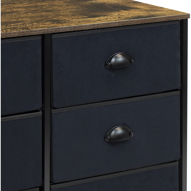 Commode 6 tiroirs l 11,75 po