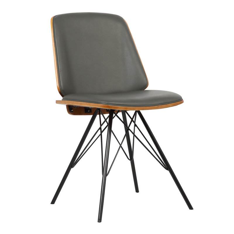46cm H Upholstered Side Chair, Grey