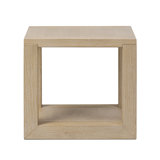 Thomas End Table-Dark Anthracite Oak Veneer