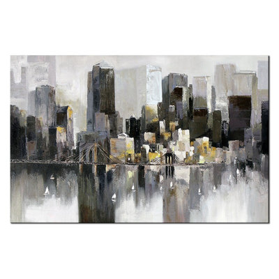 1 Piece Wrapped Canvas Painting