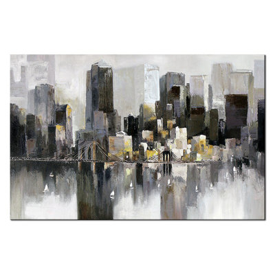 Wrapped Canvas Painting