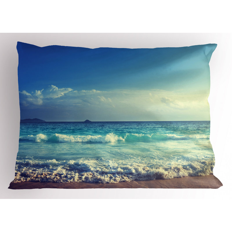 Sun Polyester Sham Set, Twin