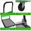 Heavy Duty 660Lbs Flatbed Cart With 360° Swivel Wheels - Foldable Green Platform Hand Truck For Warehouse Loading & Storage-119713003