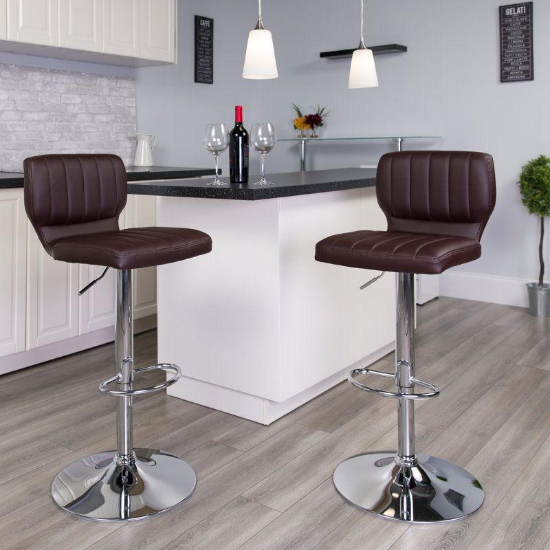 Tabouret de bar Norrell, Brun