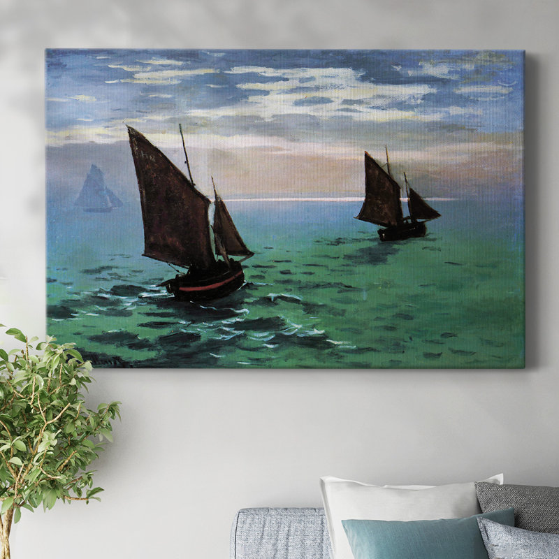 Le Havre - Toile tendue avec châssis, H 32 po x l 48 po