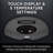 Evo 1500 Watt 12000 BTU Electric Compact Space Heater with Adjustable Thermostat and with Digital Display