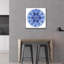 Bungalow Rose «Star Circle Blues» par Andrea Strongwater, art mural en verre acrylique-2072511213