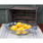 Arthur Court Designs Grape Aluminum and Glass Stainless Steel Salad Bowl