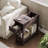 End Table With Charging Station, Narrow Side Table With USB Ports And Outlets, Nightstand With Drawer, For Small Spaces, Bedside Tables For Living Room Espresso