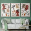«Soft Palms I», reproduction sur toile 3 pièces-91887525-91887526