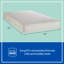 Sealy OptiCool 2Stage Waterproof Baby Crib and Toddler Mattress