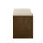 40" Accent Bench With Lower Shelf Shoe Rack, Padded Seating Bench For Living Room, Modern Compact Bed End Bench With Storage For Bedroom Seating, Removable Cushion,  40"W-Ivory-61493421