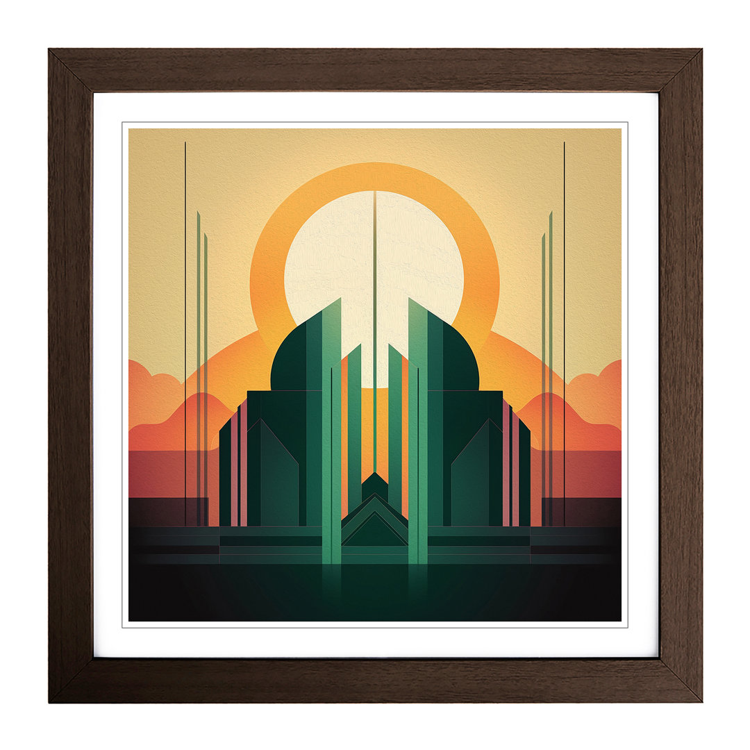 Single Picture Frame Print on Wood