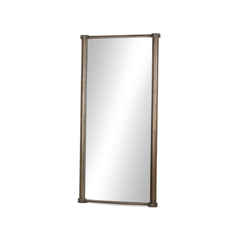 DECOU Rectangle Solid Wood Mirror