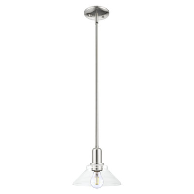 Arcadia - Orwell - Mini-luminaire suspendu avec tige 8 lumières 1 lumière
