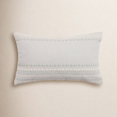 Bryson 100% Cotton Lumbar Rectangular Pillow Cover
