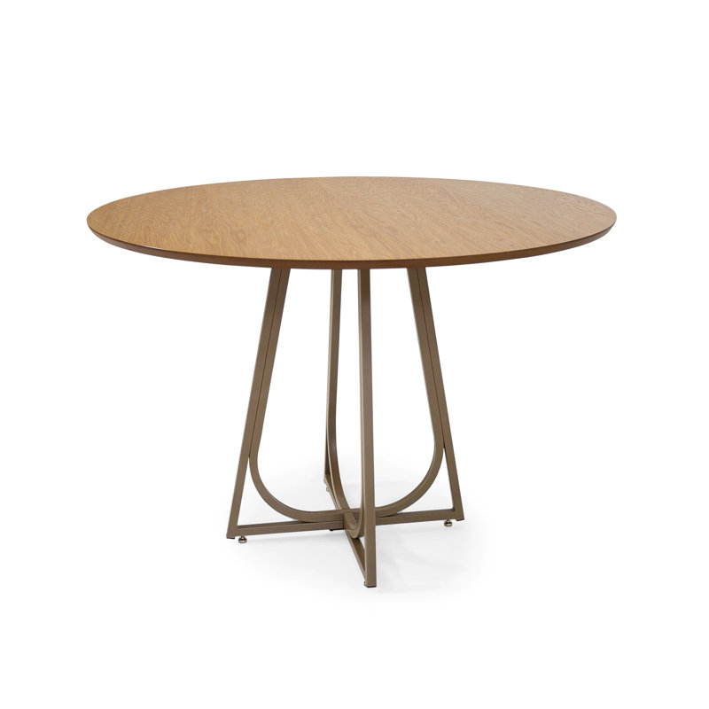 Ensemble repas pour quatre personnes, Beige et chêne
