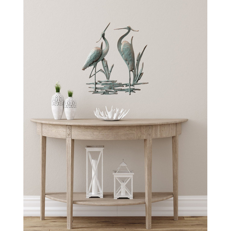 Heron Aluminum Wall Decor