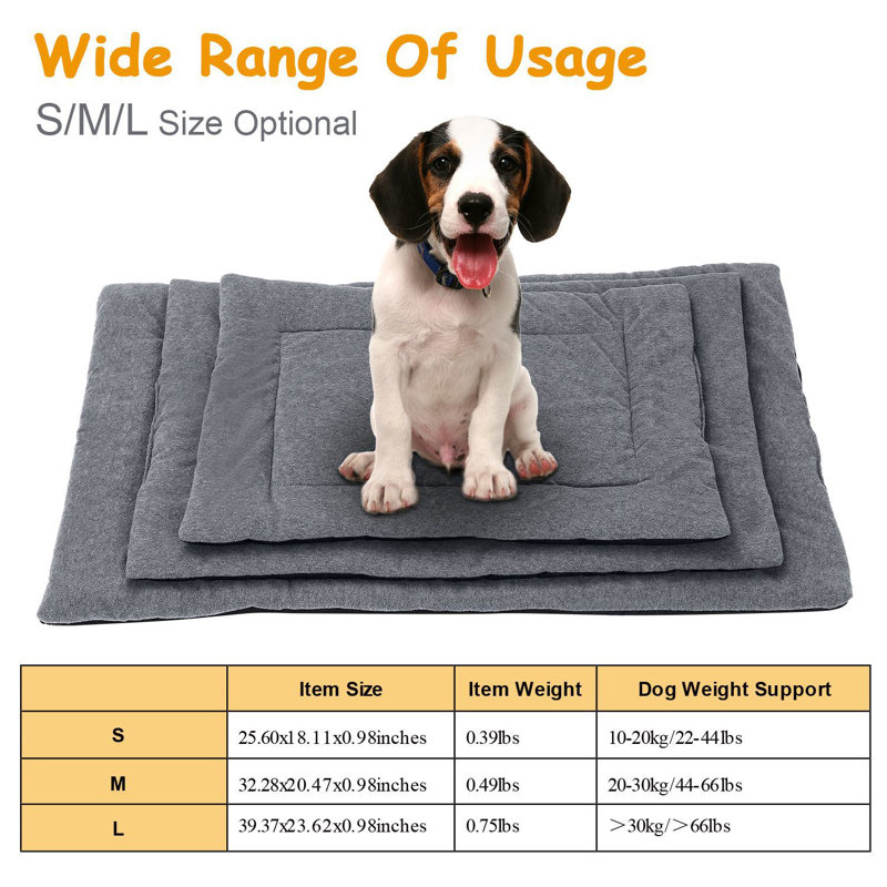 Lit pour animaux Eveleen, H 32,28 po x l 20,47 po x P 0,98 po