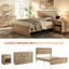 Cadre de lit grand en bois Hewett-220243600