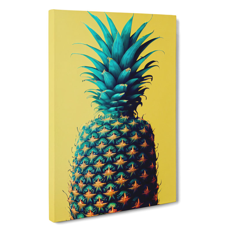 Pineapple - Wrapped Canvas, 76cm H x 50cm W x 3cm D