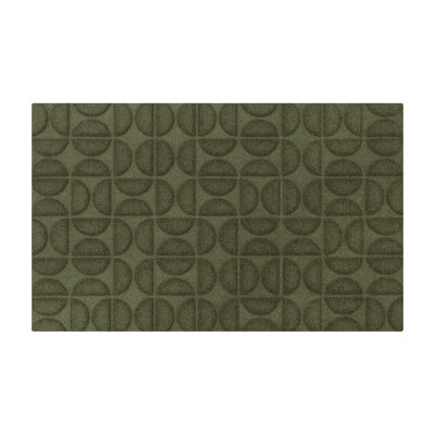 WaterHog Luxe Hourglass Non-Slip Doormat