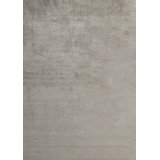 One-of-a-Kind Himalayan Hand-Knotted 9'2" x 12' Light Gray Area Rug