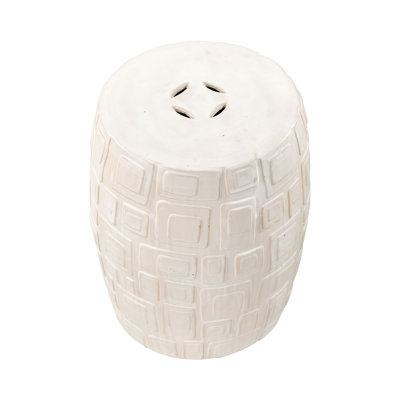 Tabouret d'appoint Cambeck - Blanc
