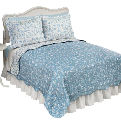 Courtepointe réversible en microfibre 