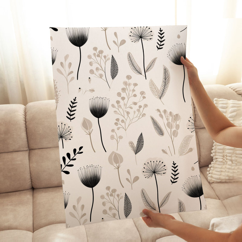 «Botanical Scandinavian Botanical Dreams III», reproduction d'art non encadrée, H 20 po x l 16 po