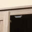 Garde-manger autoportant 72 po - 4 portes, 4 tablettes réglables pour une cuisine spacieuse, rangement naturel,