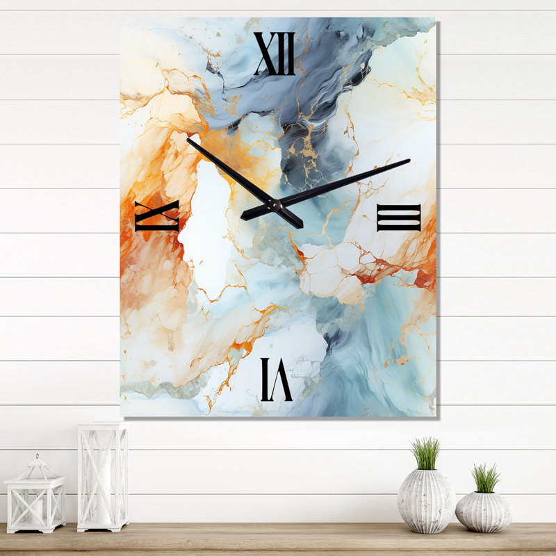 Horloge murale Jamarr, H 32 po x l 16 po x P 1 po