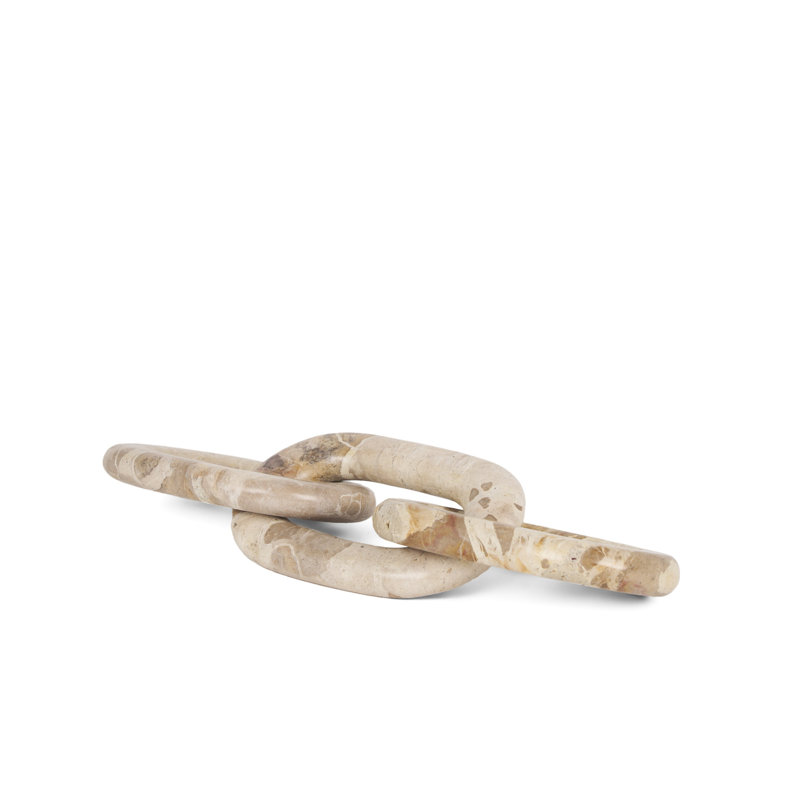Sculpture murale 1 "en verre beige