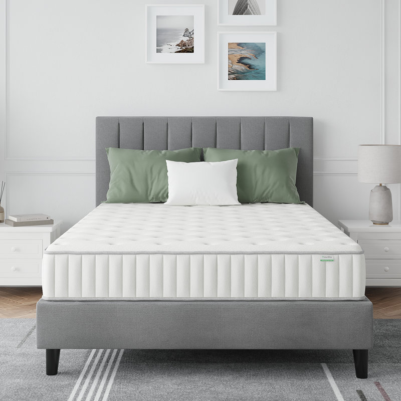 Emberlynn 23cm Memory Foam Pocket Sprung Mattress, Small Double (4')