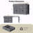 Kitchen Island With Extendable Dining Table-151604295