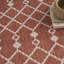 Tapis moderne terre cuite Nourison Positano-2134446931-2134446940