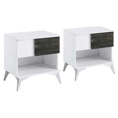 Kemo End Table Set with Storage