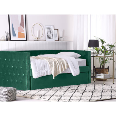 Yuri Upholstered Velvet Bed