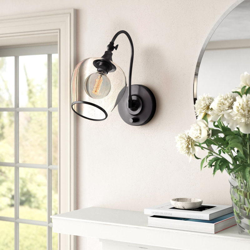 Armed Sconce, Black