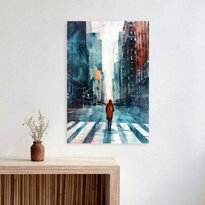 Art urbain urbain, aquarelle et voyage urbain