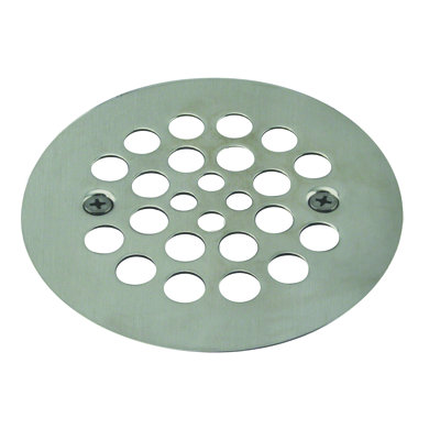 Couvercle de drain de douche en laiton 4-1 / 4 "de diamètre extérieur