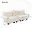 94.5" Sofa Couch Chenille Upholstered Sofa-658628239